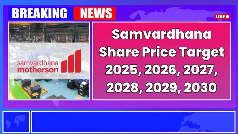 Samvardhana Motherson Share Price Target 2025 to 2030 – Expert Analysis & Forecast
