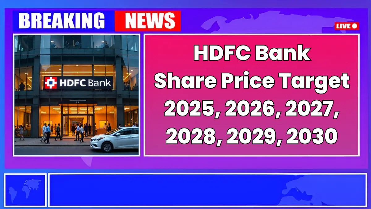 HDFC Bank Share Price Target 2025 to 2030 – Expert Analysis & Forecast